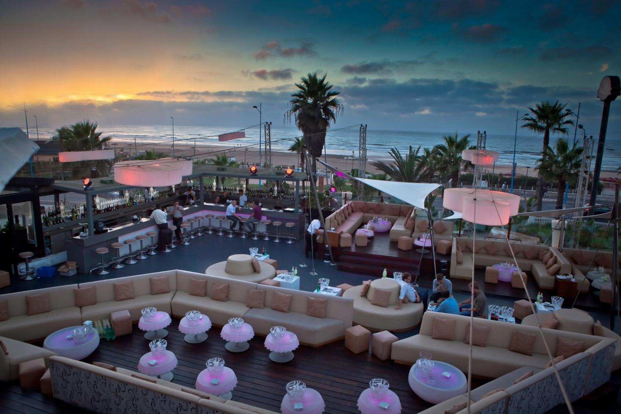 Villa Blanca Urban Hotel Casablanca Restaurang bild